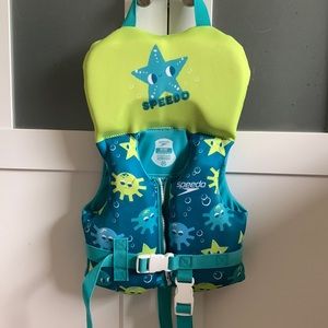 Infant speedo life vest jacket